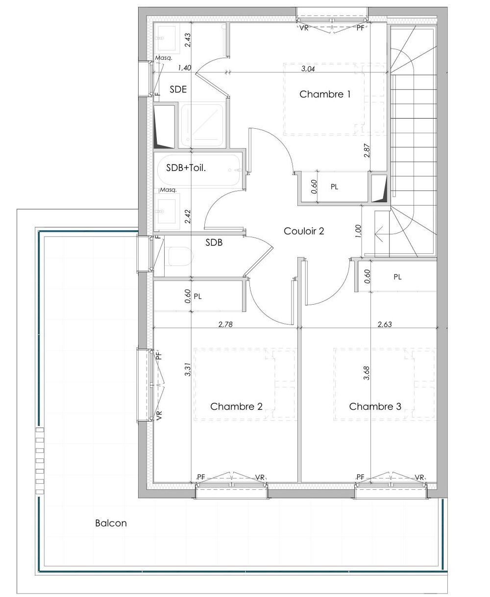 Vente Maison Maison 4 pièces La gaude