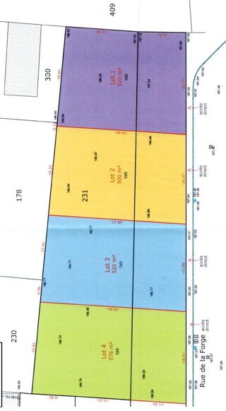  Terrain � vendre 500 m�