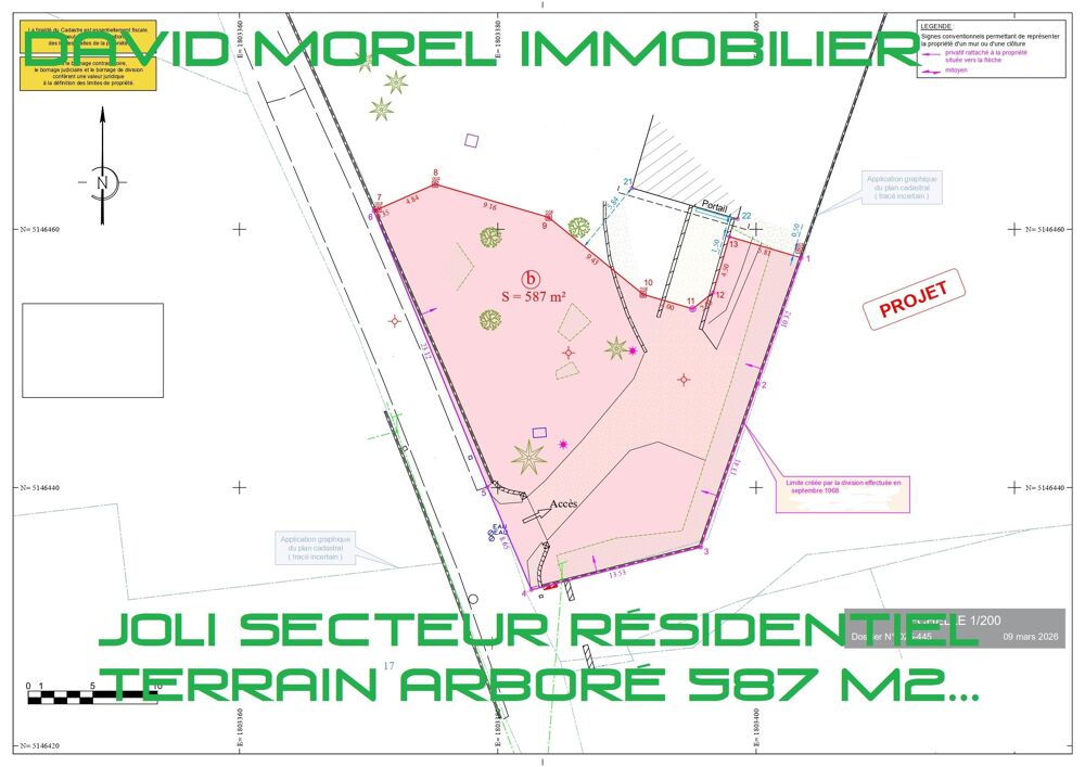 Vente Terrain Terrain constructible La fouillouse