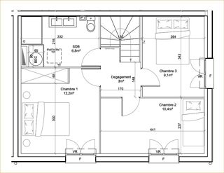  Appartement à vendre 4 pièces 1 m²