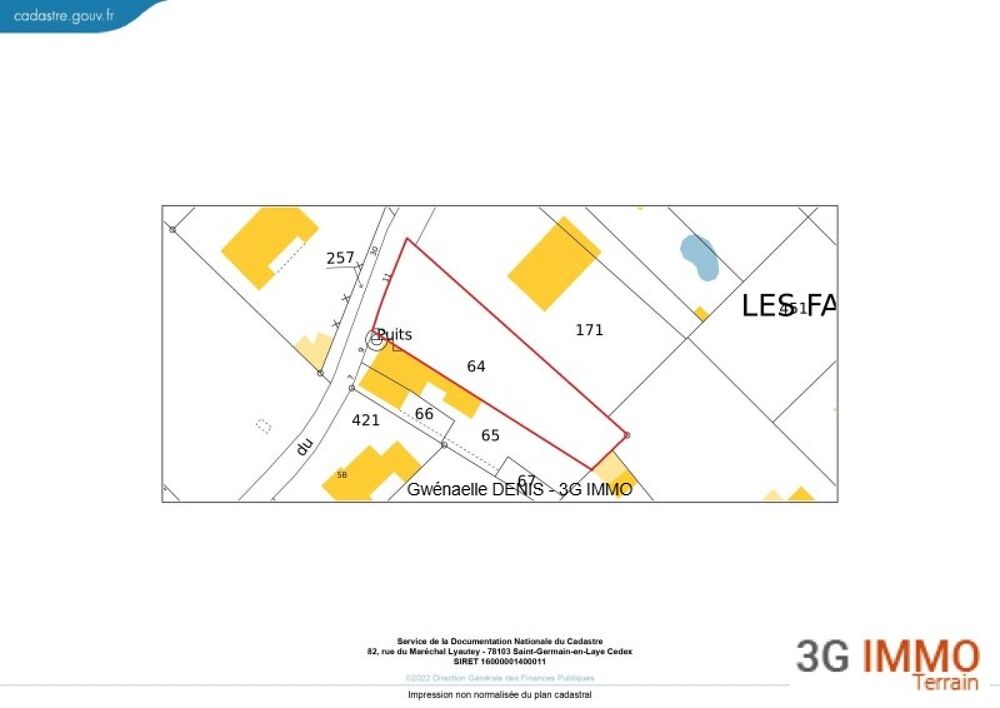 Vente Terrain Terrain constructible La couronne