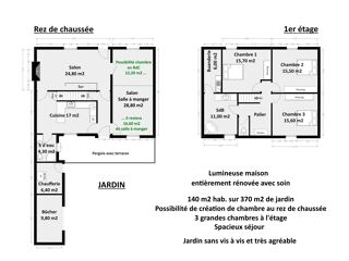  Maison  vendre 5 pices 140 m