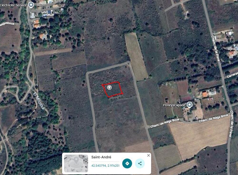 Vente Terrain Terrain agricole Saint-andr�