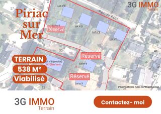  Terrain � vendre 538 m�