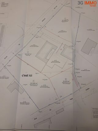  Terrain � vendre 1263 m�