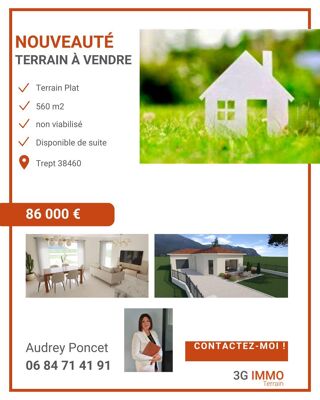  Terrain � vendre 560 m�