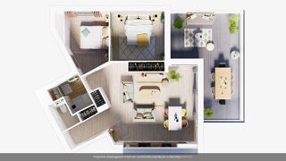  Appartement � vendre 3 pi�ces 75 m�