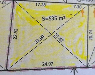  Terrain � vendre 535 m�