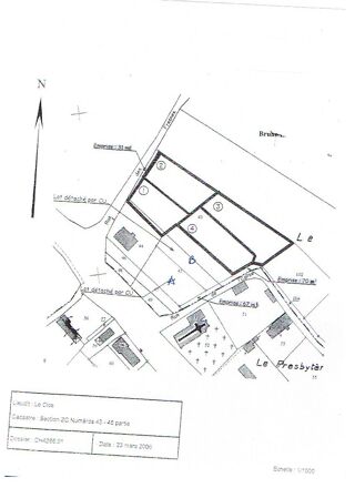  Terrain à vendre 780 m²