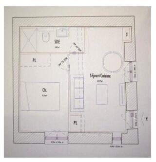  Appartement à vendre 2 pièces 26 m²