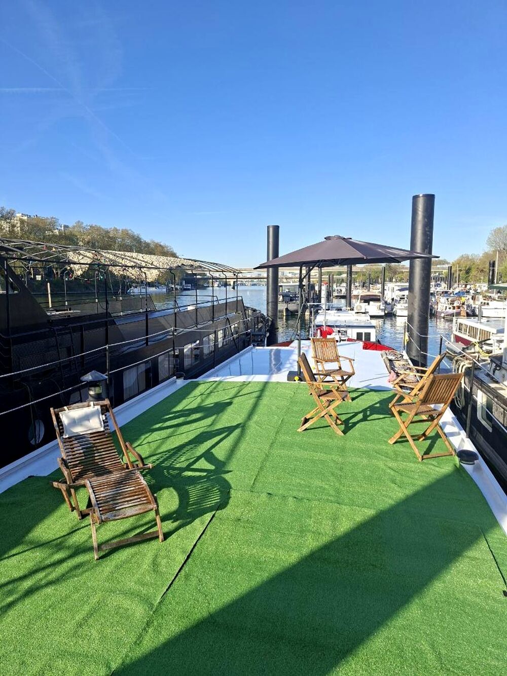 Péniche 4 pièces
