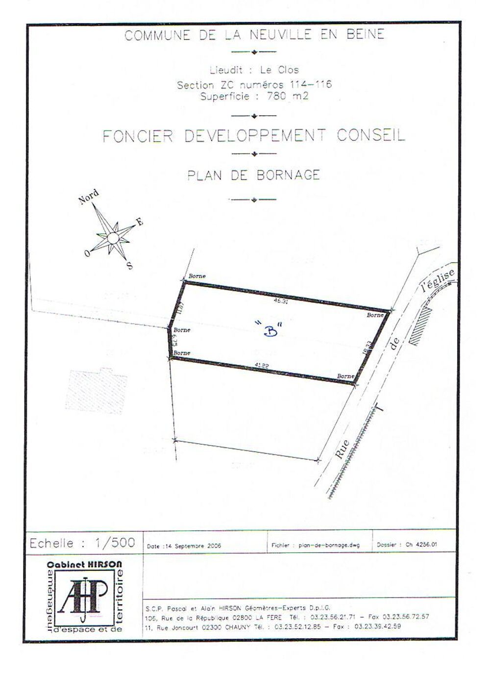Vente Terrain Terrain constructible La neuville-en-beine