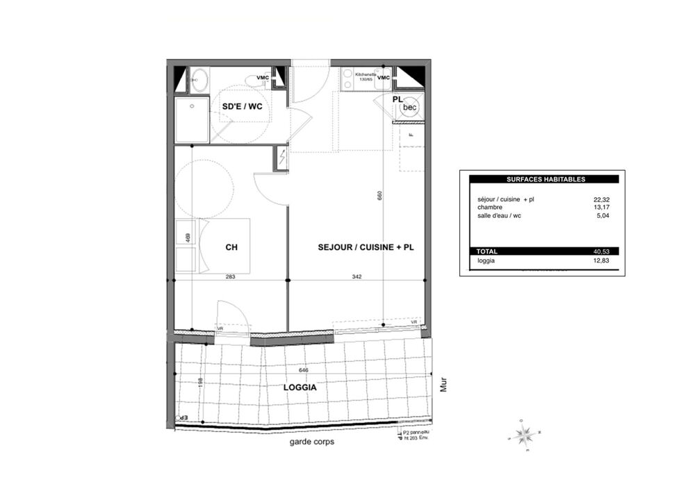 Appartement 2 pièces