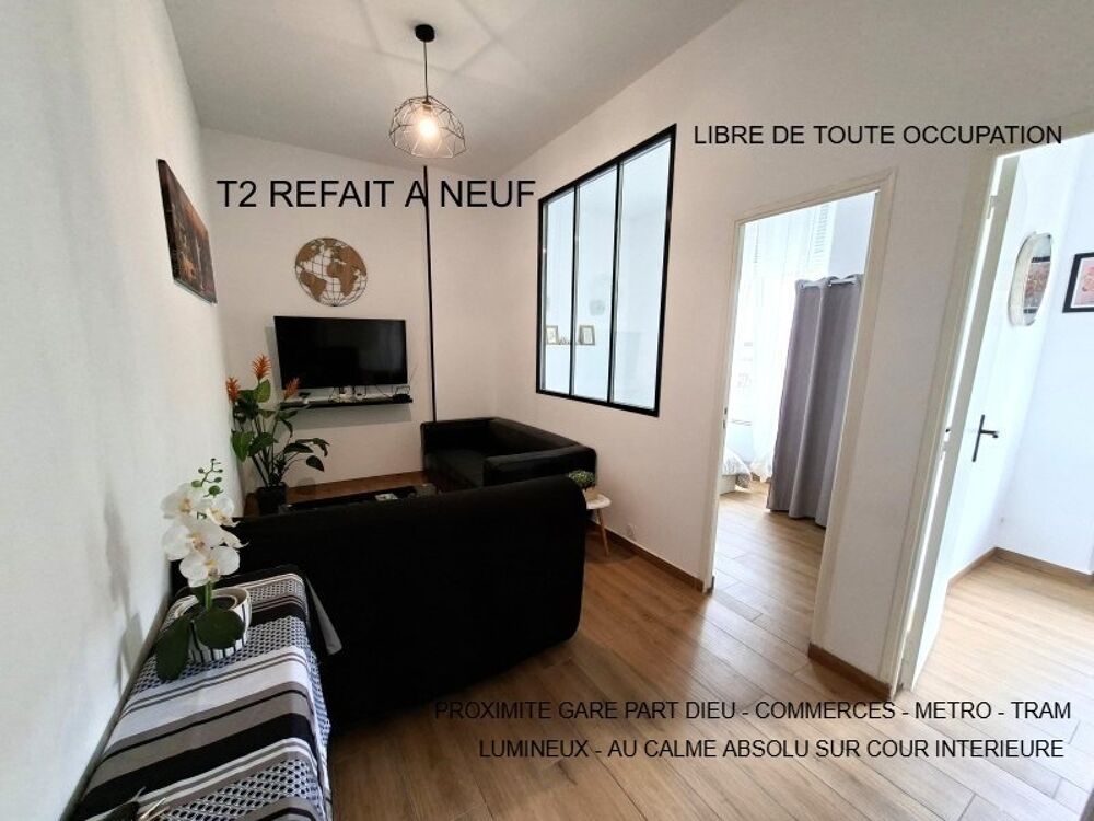 Vente Appartement Appartement 2 pièces Villeurbanne