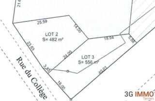  Terrain à vendre 482 m²