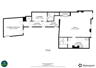  Appartement à vendre 3 pièces 99 m²