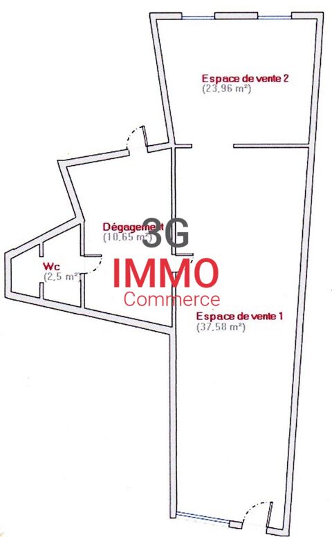 Vente murs pro  &agrave; Uz&egrave;s 85000 30700 Uz�s