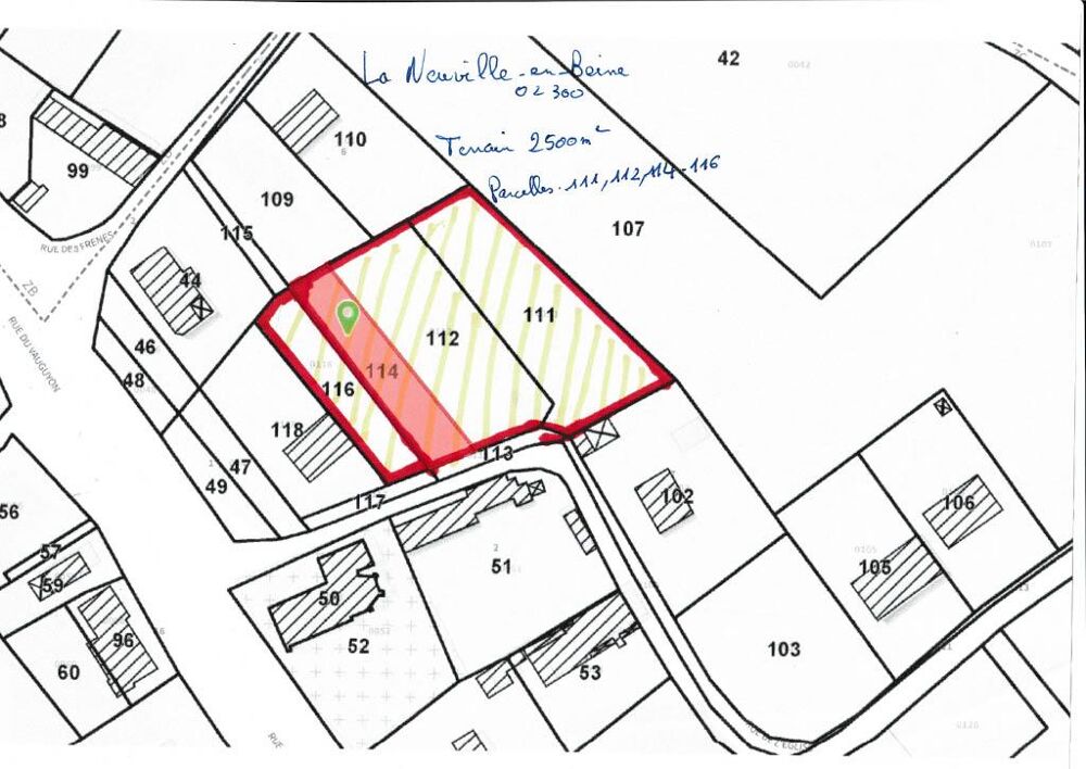 Vente Terrain Terrain constructible La neuville-en-beine