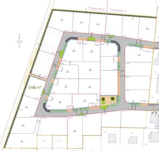  Terrain � vendre 540 m�