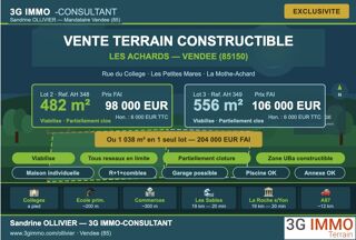  Terrain à vendre 556 m²