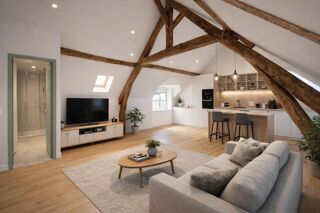  Appartement � vendre 1 pi�ce 34 m� Moncourt-fromonville