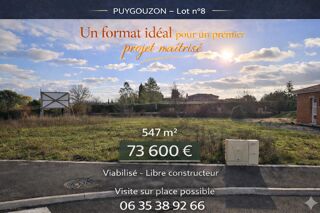  Terrain à vendre 547 m²