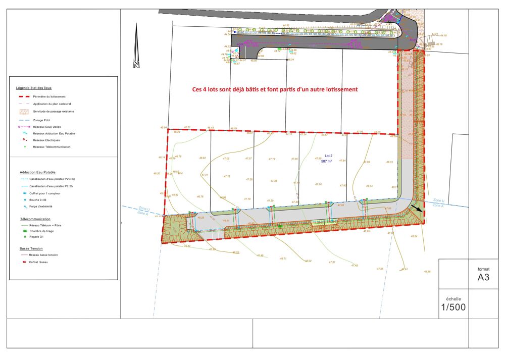 Vente Terrain Terrain constructible Sainte-marie-de-gosse