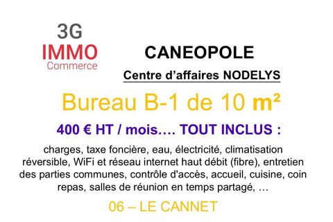 Location pro  &agrave; Le cannet 400 06110 Le cannet