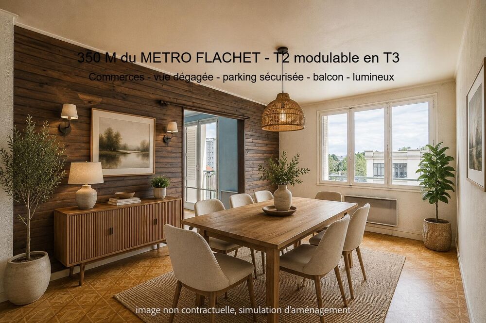 Appartement 2 pièces 44 m² · à Villeurbanne · 44 m² · 144 000 €