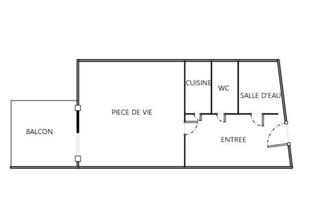  Appartement à vendre 1 pièce 35 m²