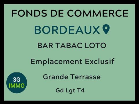 Vente fonds de commerce  à Bordeaux 855000 33000 Bordeaux