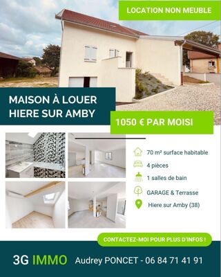  Maison  louer 4 pices 70 m