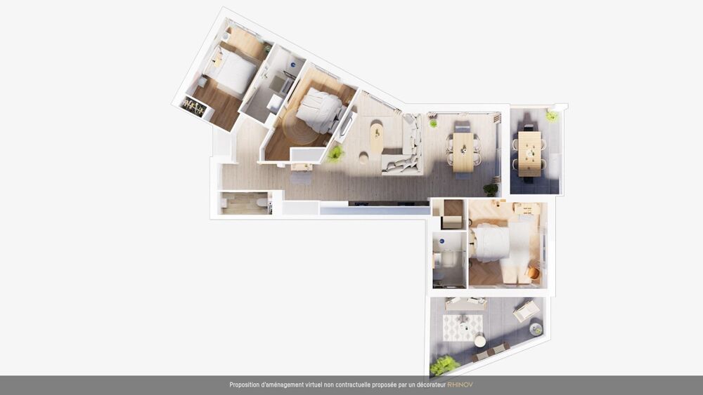 Programme neuf appartement 4 pièces
