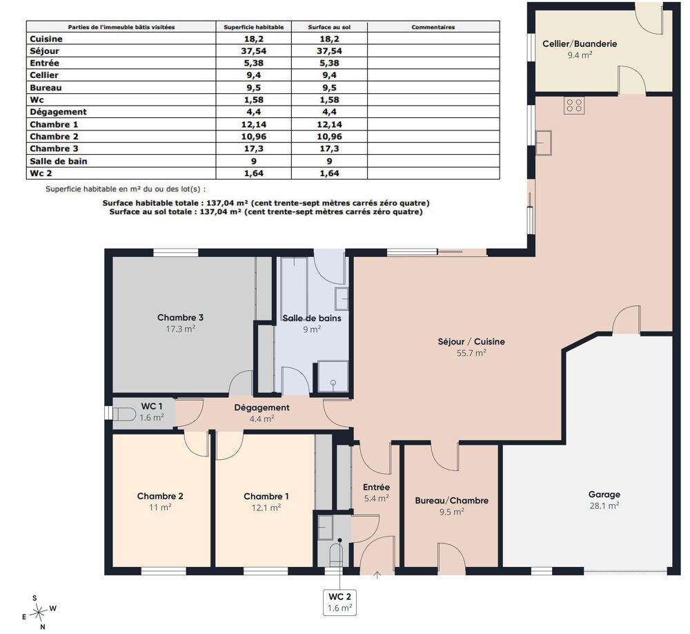 Maison 6 pièces