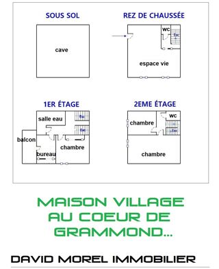  Maison à vendre 4 pièces 83 m²