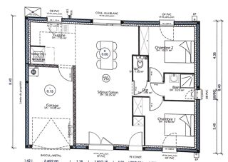  Maison � vendre 3 pi�ces 66 m�