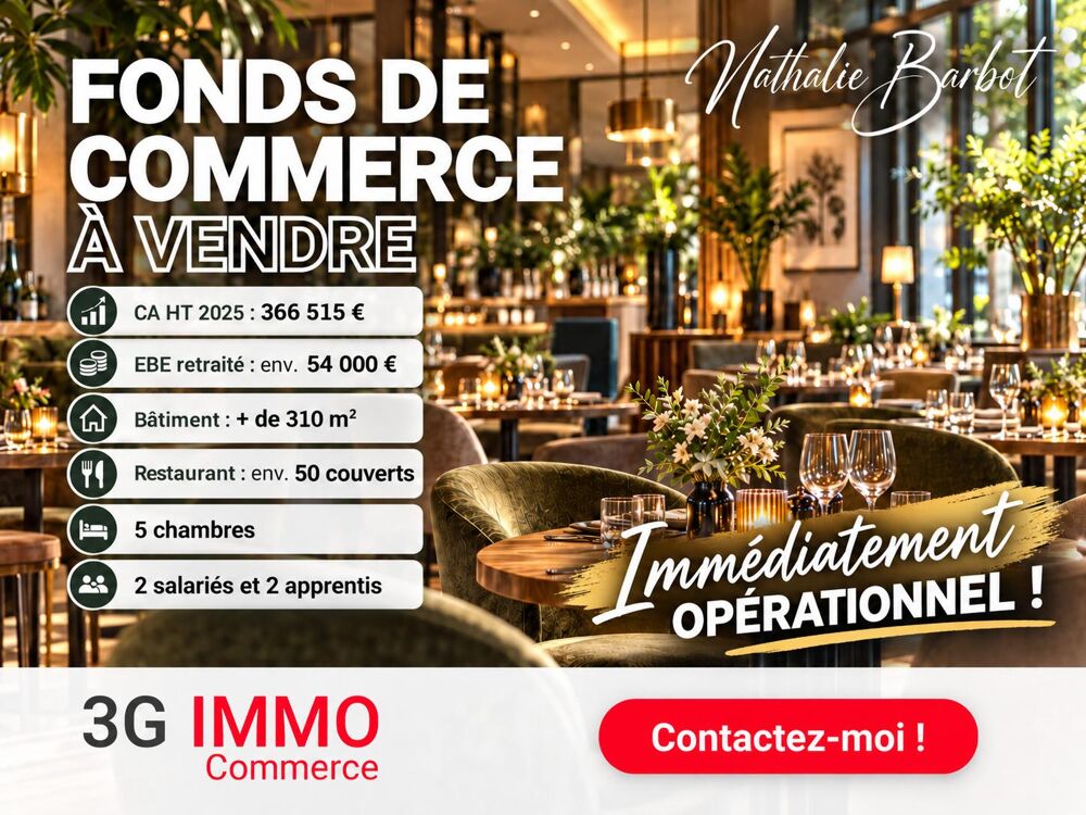   Vente fonds de commerce Hôtel Restaurant à Châlons-en-champagne 