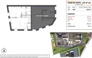  Appartement � vendre 2 pi�ces 33 m�