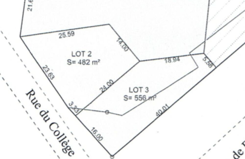 Vente Terrain Terrain constructible Les achards