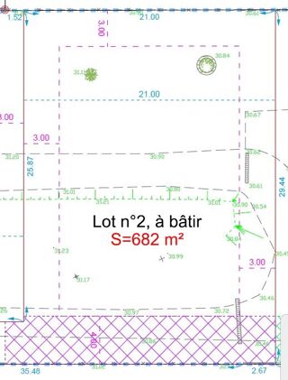  Terrain � vendre 682 m�