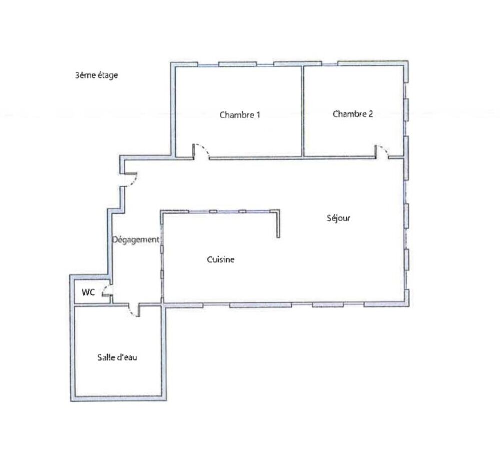 Appartement 3 pièces