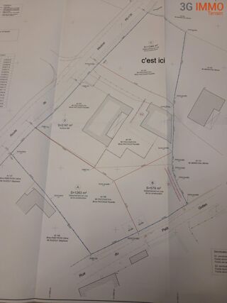  Terrain � vendre 1244 m�