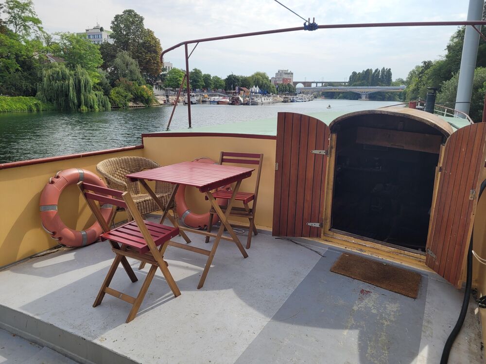 Péniche 4 pièces