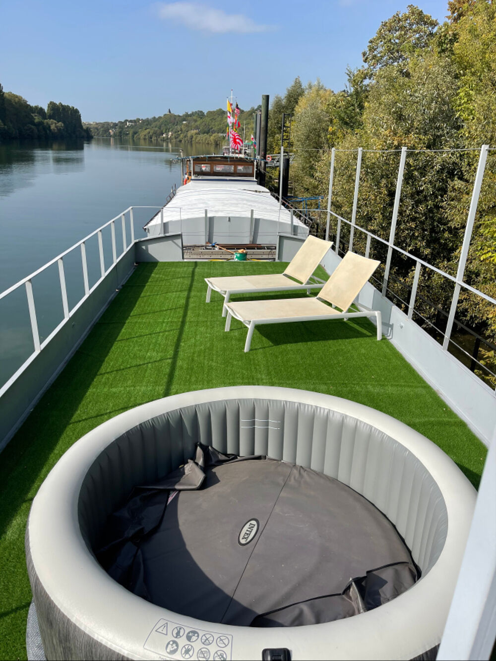 Péniche 4 pièces