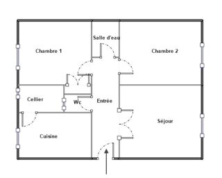  Appartement � vendre 3 pi�ces 