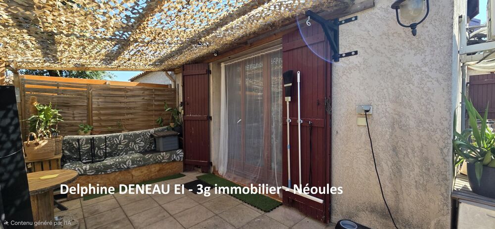 Maison mitoyenne 2 pièces