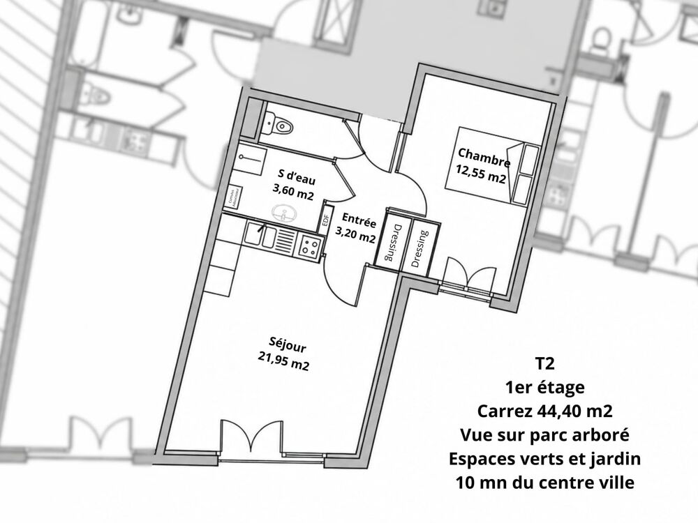 Appartement 2 pièces