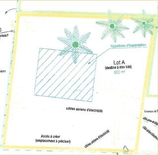  Terrain � vendre 680 m�