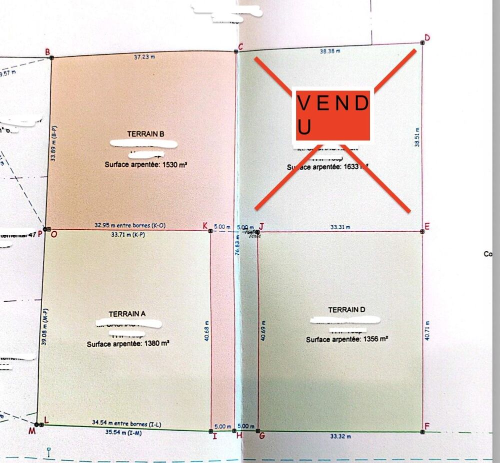 Vente Terrain Terrain constructible Cocumont
