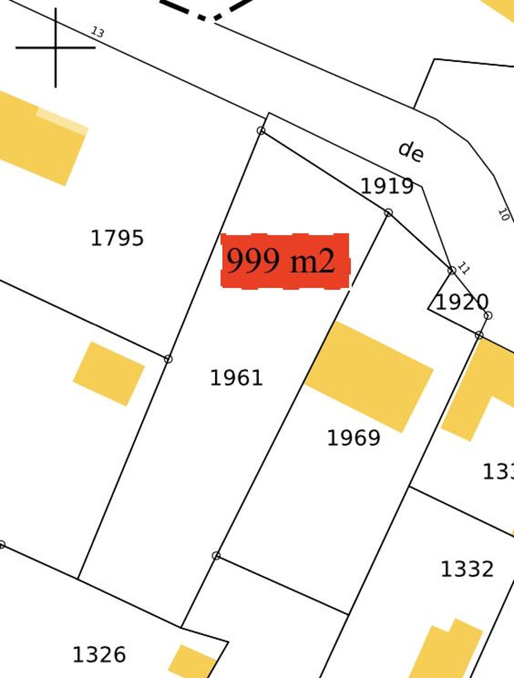 Vente Terrain Terrain constructible Exideuil-sur-vienne